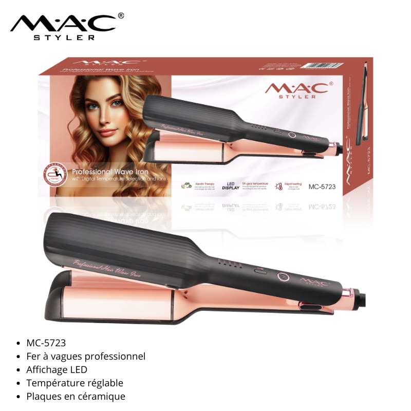 Fer à Onduler Professionnel M.A.C Styler mc-5723
